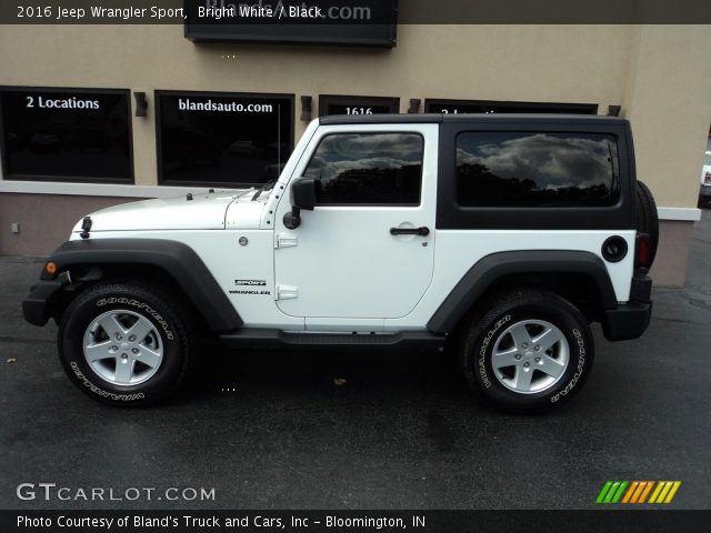 2016 Jeep Wrangler Sport in Bright White