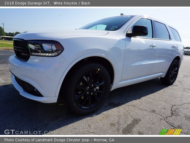 2018 Dodge Durango SXT in White Knuckle
