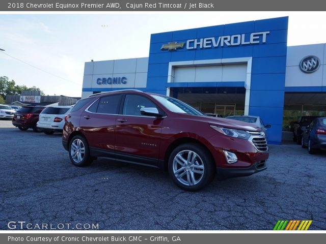 2018 Chevrolet Equinox Premier AWD in Cajun Red Tintcoat