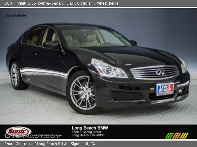 2007 Infiniti G 35 Journey Sedan in Black Obsidian