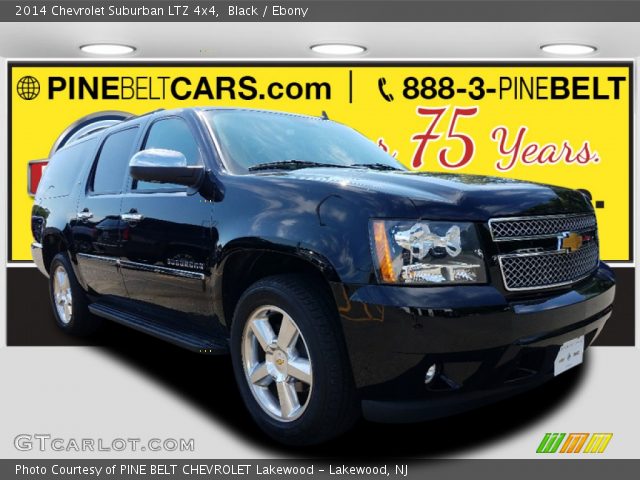 2014 Chevrolet Suburban LTZ 4x4 in Black