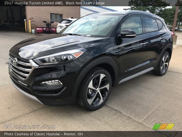 2017 Hyundai Tucson Limited AWD in Black Noir Pearl