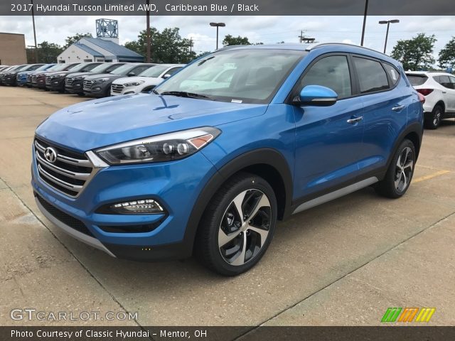 2017 Hyundai Tucson Limited AWD in Caribbean Blue