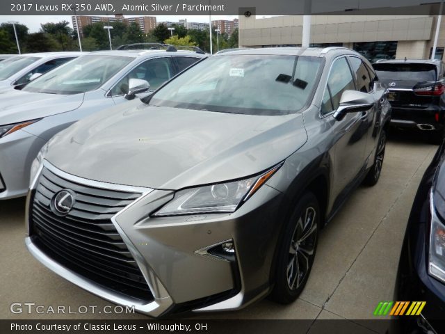 2017 Lexus RX 350 AWD in Atomic Silver