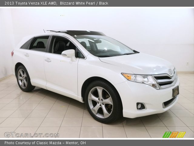 2013 Toyota Venza XLE AWD in Blizzard White Pearl