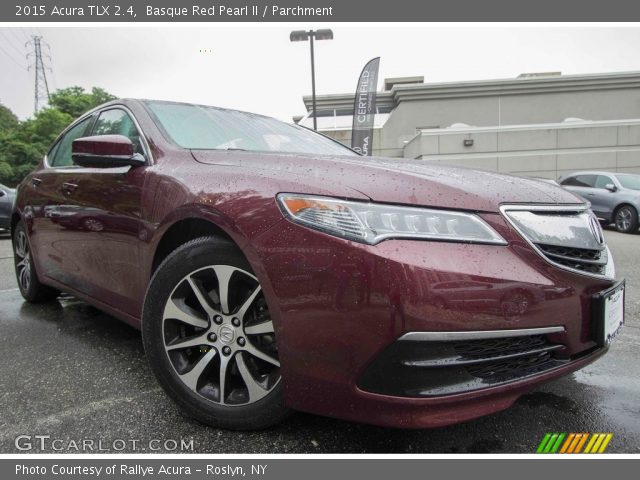 2015 Acura TLX 2.4 in Basque Red Pearl II