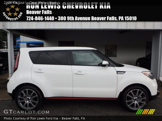 2018 Kia Soul ! in Clear White