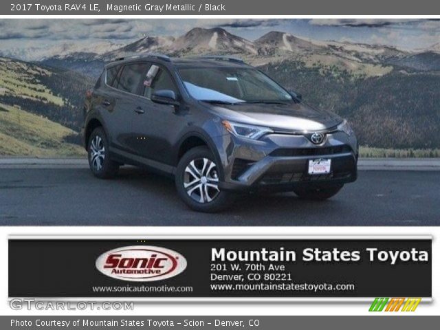 2017 Toyota RAV4 LE in Magnetic Gray Metallic