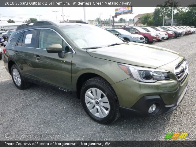2018 Subaru Outback 2.5i Premium in Wilderness Green Metallic