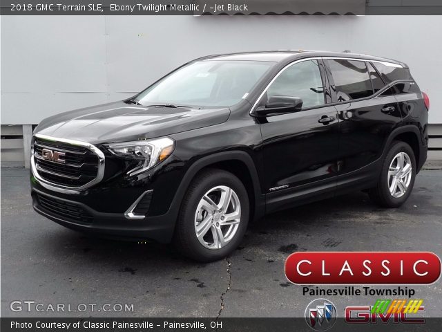 2018 GMC Terrain SLE in Ebony Twilight Metallic