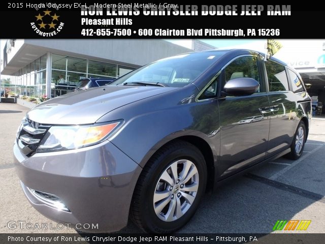 2015 Honda Odyssey EX-L in Modern Steel Metallic
