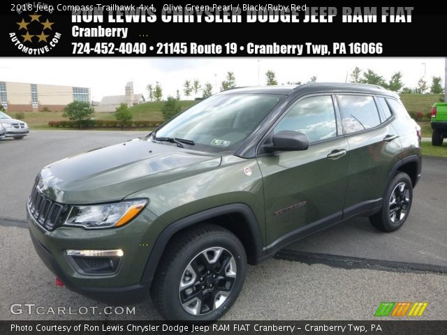 2018 Jeep Compass Trailhawk 4x4 in Olive Green Pearl