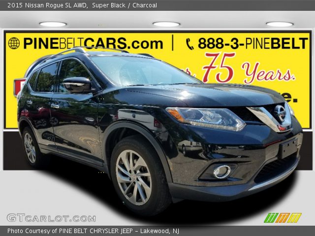 2015 Nissan Rogue SL AWD in Super Black