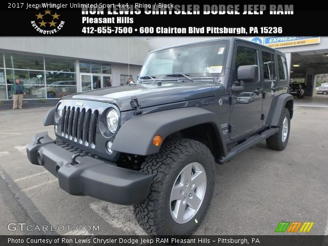 2017 Jeep Wrangler Unlimited Sport 4x4 in Rhino