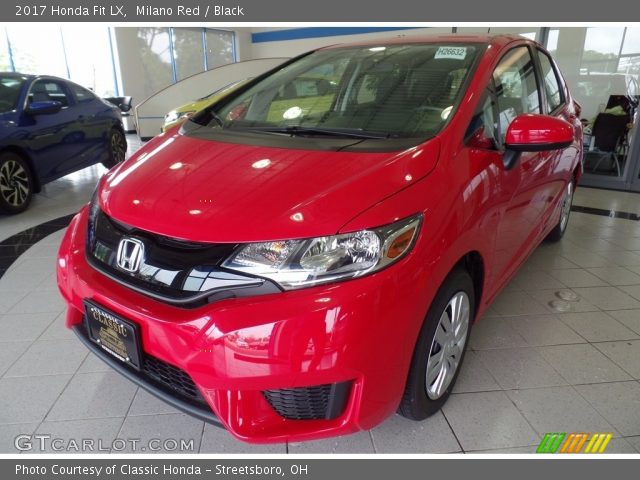 2017 Honda Fit LX in Milano Red