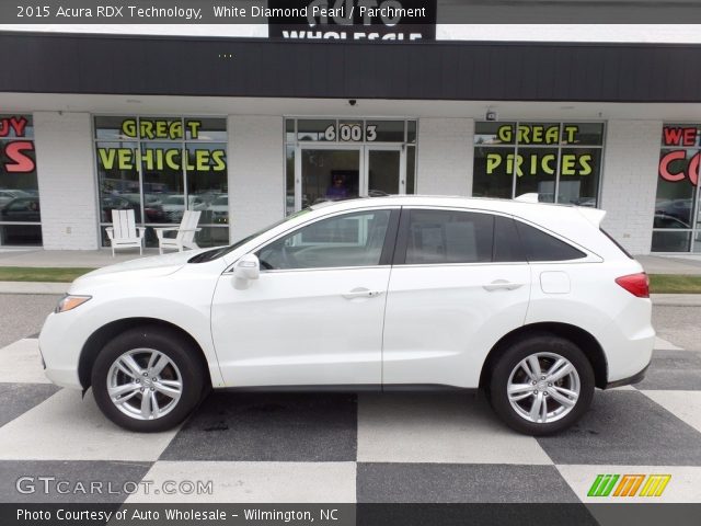 2015 Acura RDX Technology in White Diamond Pearl