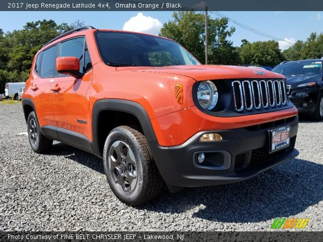 2017 Jeep Renegade Latitude 4x4 in Omaha Orange