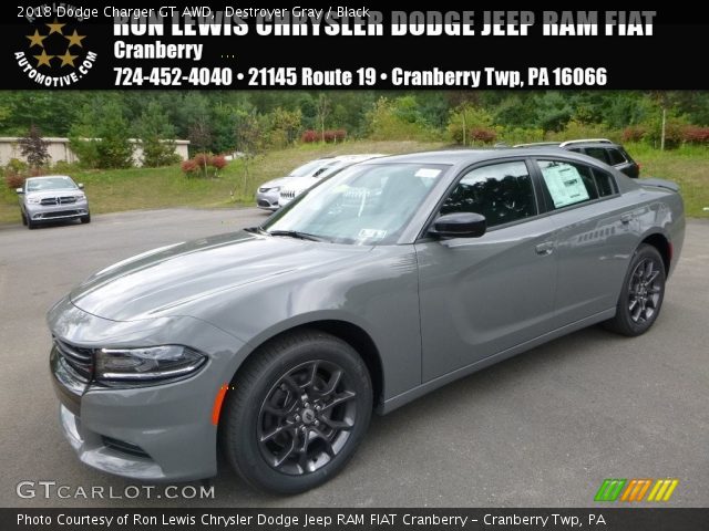 2018 Dodge Charger GT AWD in Destroyer Gray