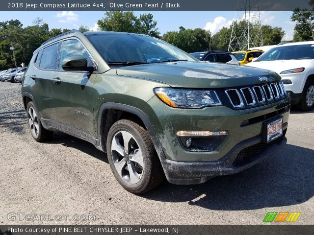 2018 Jeep Compass Latitude 4x4 in Olive Green Pearl