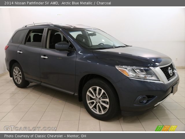 2014 Nissan Pathfinder SV AWD in Arctic Blue Metallic