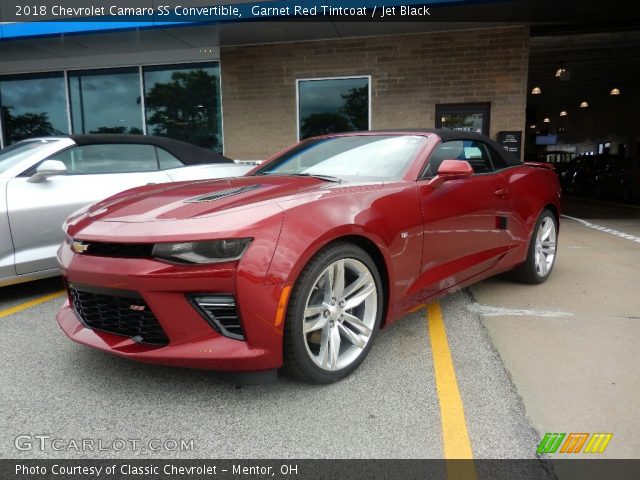 2018 Chevrolet Camaro SS Convertible in Garnet Red Tintcoat