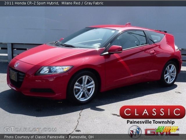2011 Honda CR-Z Sport Hybrid in Milano Red