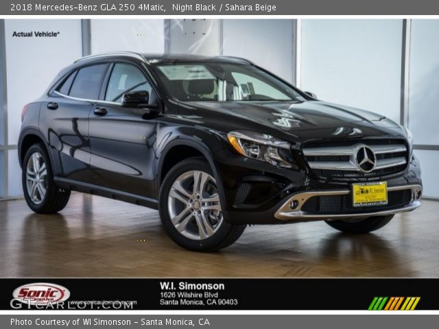 2018 Mercedes-Benz GLA 250 4Matic in Night Black