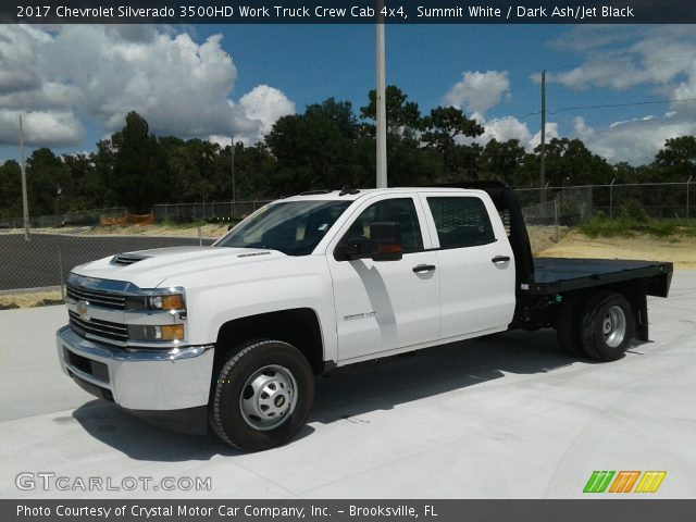 2017 Chevrolet Silverado 3500HD Work Truck Crew Cab 4x4 in Summit White