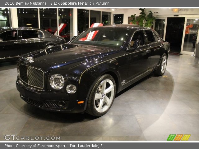 2016 Bentley Mulsanne  in Black Sapphire Metallic