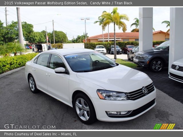 2015 Volkswagen Passat Wolfsburg Edition Sedan in Candy White