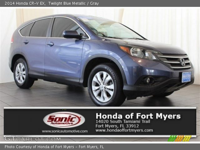 2014 Honda CR-V EX in Twilight Blue Metallic