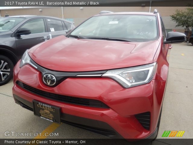 2017 Toyota RAV4 LE in Barcelona Red Metallic