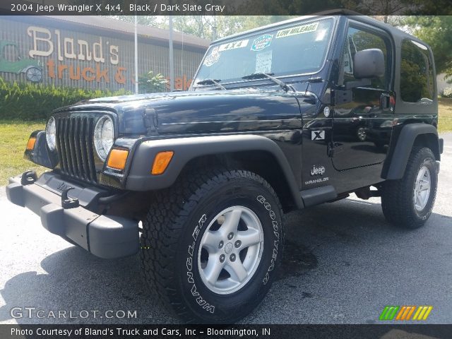 2004 Jeep Wrangler X 4x4 in Black