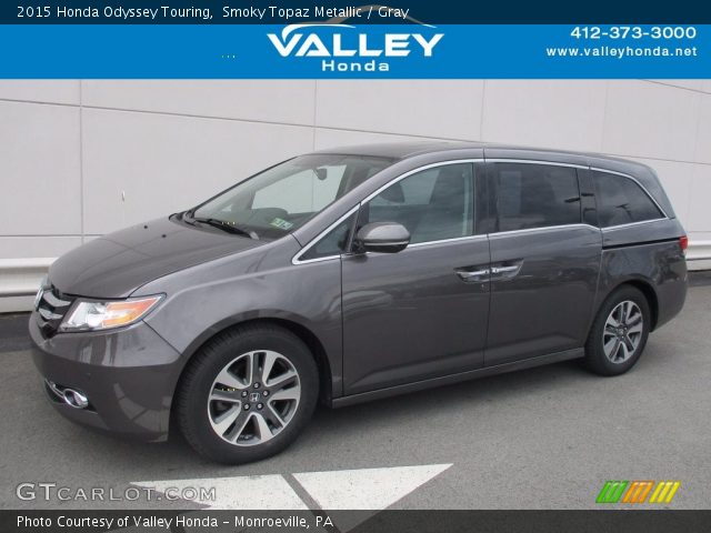 2015 Honda Odyssey Touring in Smoky Topaz Metallic
