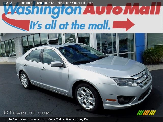 2010 Ford Fusion SE in Brilliant Silver Metallic