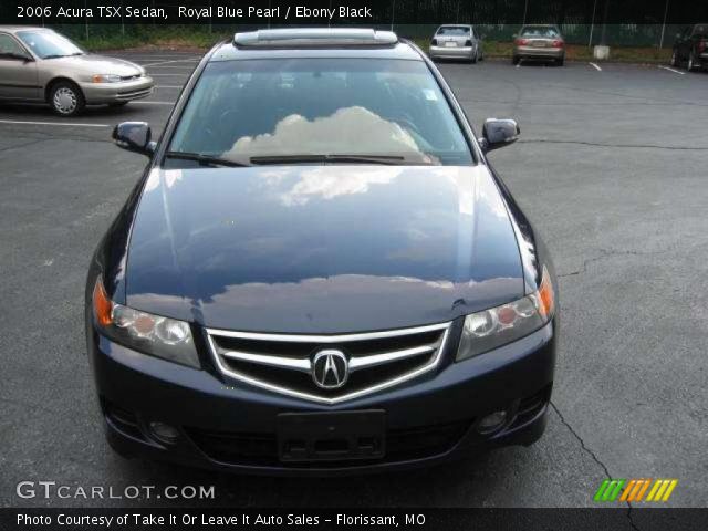 2006 Acura TSX Sedan in Royal Blue Pearl