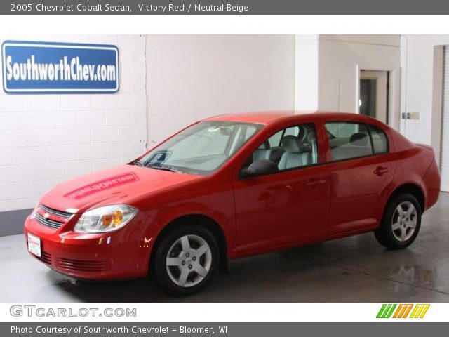 2005 Chevrolet Cobalt Sedan in Victory Red