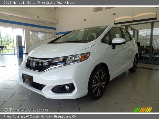 2018 Honda Fit EX-L in White Orchid Pearl