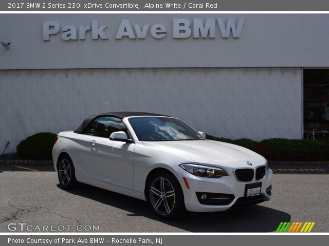 2017 BMW 2 Series 230i xDrive Convertible in Alpine White