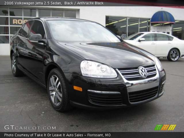 2006 Volkswagen Jetta 2.5 Sedan in Black