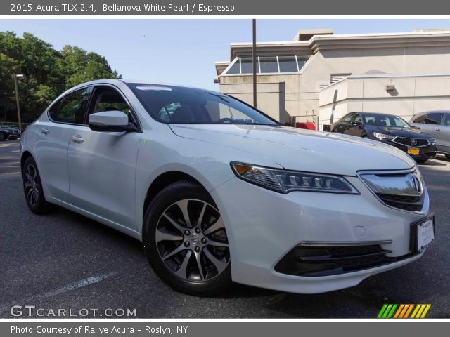 2015 Acura TLX 2.4 in Bellanova White Pearl
