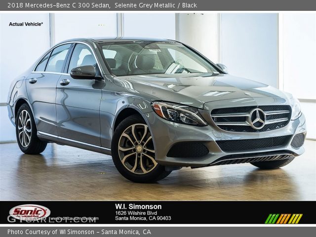 2018 Mercedes-Benz C 300 Sedan in Selenite Grey Metallic