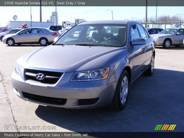 2008 Hyundai Sonata GLS V6 in Steel Gray