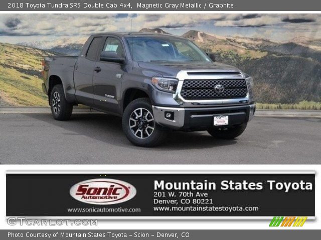 2018 Toyota Tundra SR5 Double Cab 4x4 in Magnetic Gray Metallic