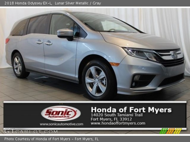 2018 Honda Odyssey EX-L in Lunar Silver Metallic