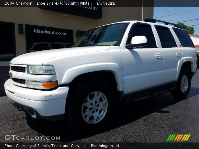 2004 Chevrolet Tahoe Z71 4x4 in Summit White