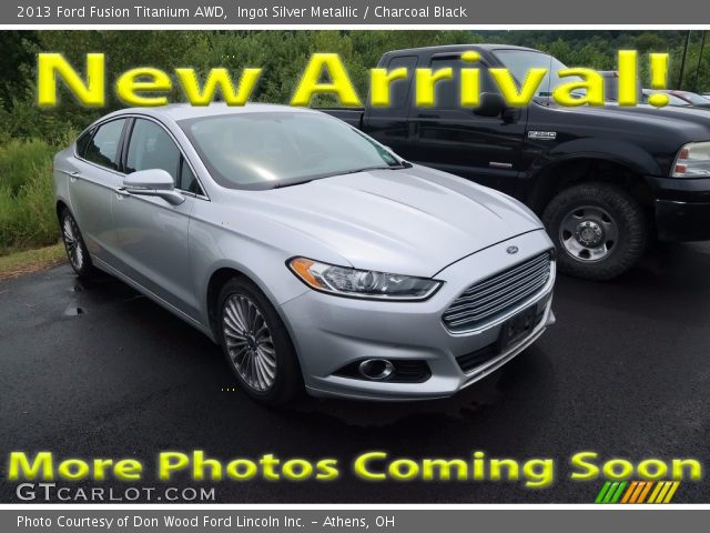 2013 Ford Fusion Titanium AWD in Ingot Silver Metallic