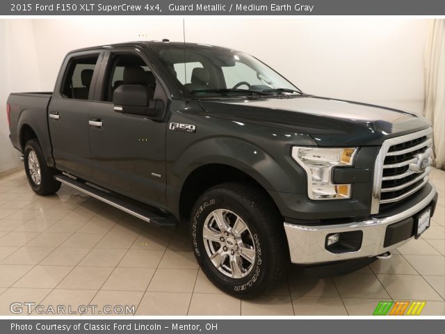 2015 Ford F150 XLT SuperCrew 4x4 in Guard Metallic