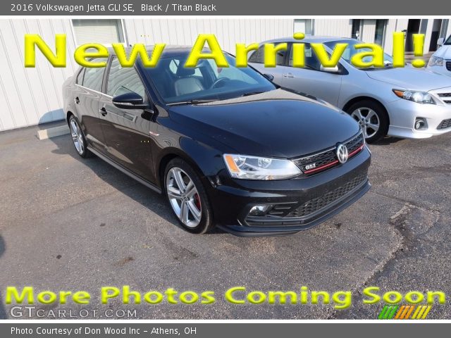 2016 Volkswagen Jetta GLI SE in Black