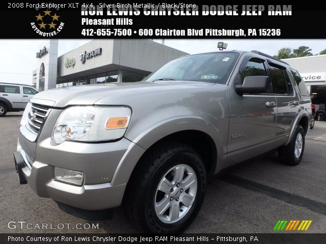 2008 Ford Explorer XLT 4x4 in Silver Birch Metallic